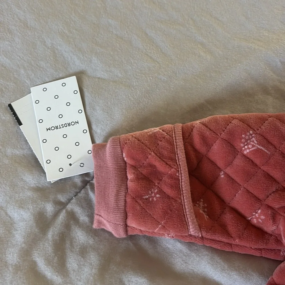 Nordstrom NWT Quilted Pink Desert Dottie - 3M